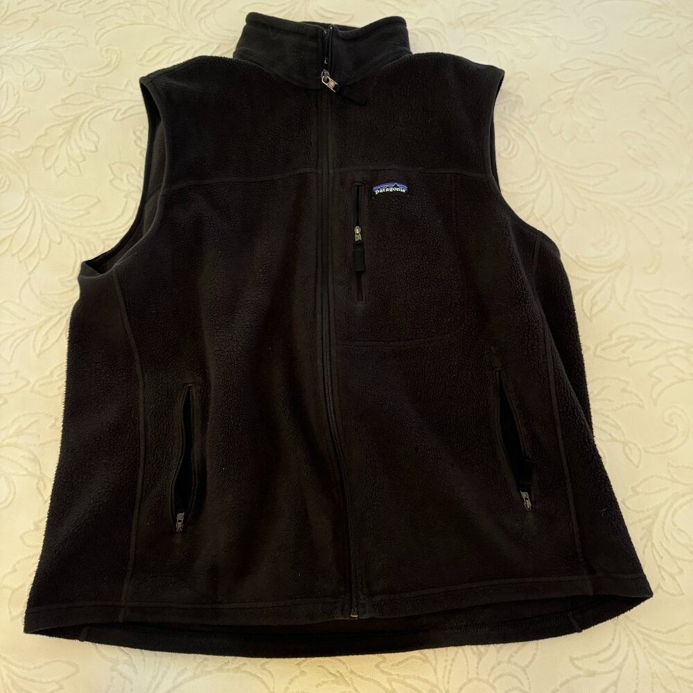 Men's Patagonia Synchilla Fleece Vest XL Black